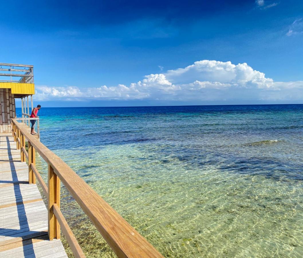 Coral View Beach Resort Utila Exteriör bild